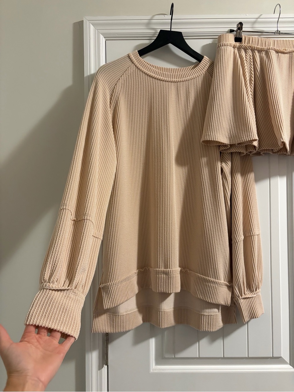 NWOT Women's Ribbed Lounge Set - Picture 3 of 8